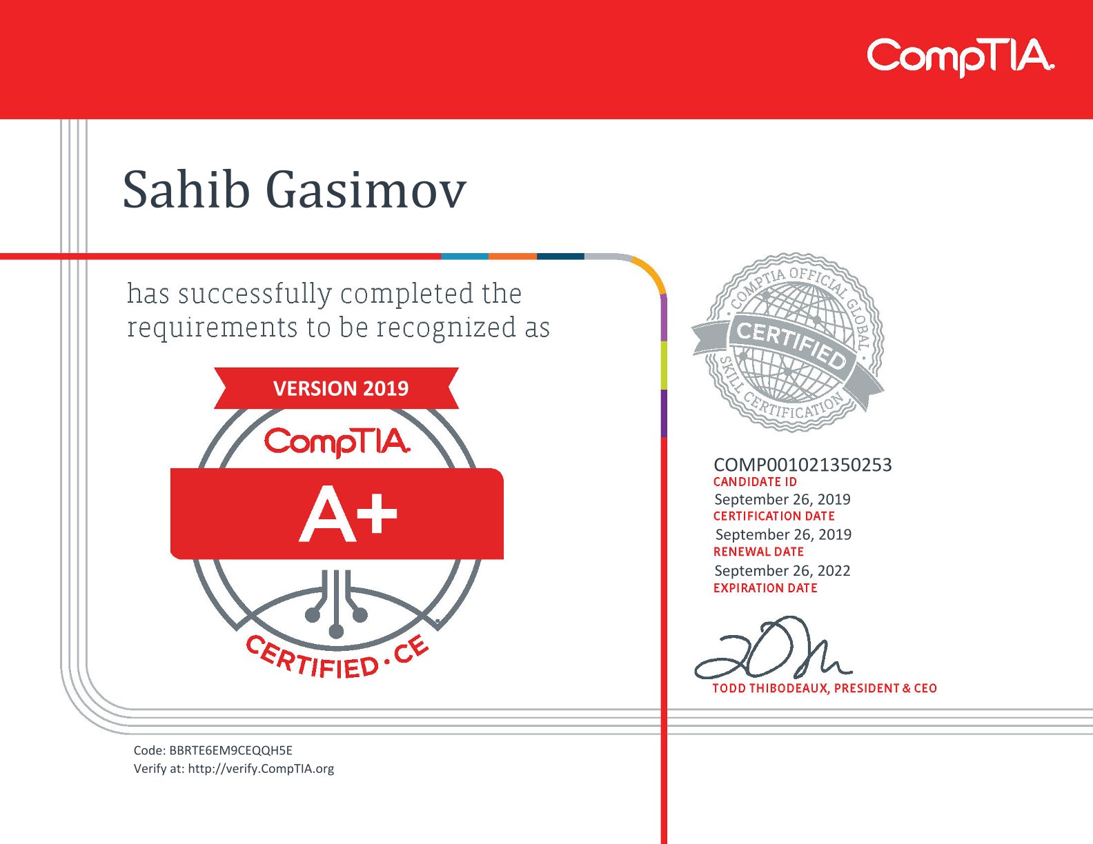 CompTIA A+
