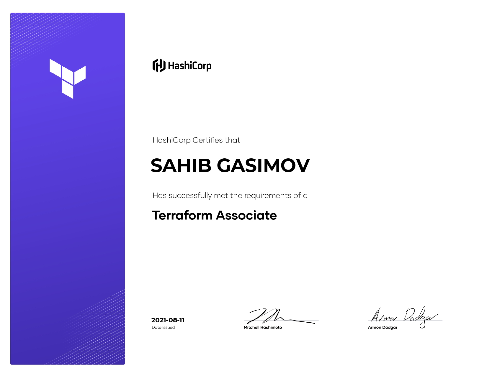 HashiCorp Certified: Terraform Associate